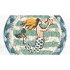 Earth Rugs Mermaid Round Coaster – 5" Eco-Friendly Ocean Theme Coaster - 2 of 3