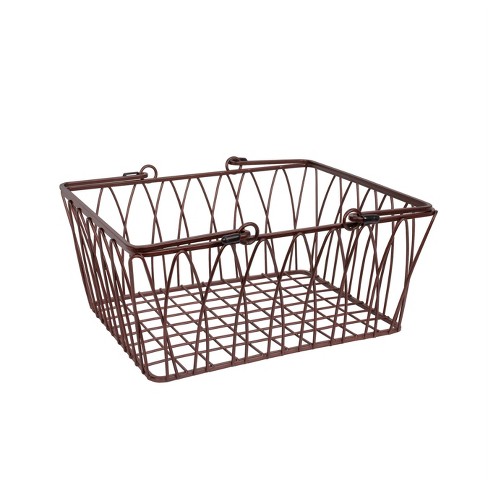 Nex 3 Tier Over The Door Bath Organizer With Mesh Basket Brown