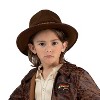 Jazwares Indiana Jones Boys' Hat Costume Headwear - Brown One Size - 2 of 2