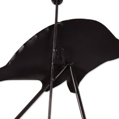 47.5" Pink Iron Flamingo Garden Stake with Cattails