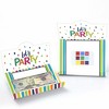 Big Dot of Happiness Cheerful Happy Birthday - Colorful Birthday Party Money and Gift Card Holders - Set of 8 - 2 of 4
