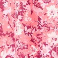 coral brushed florals