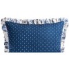 C&F Home 26" x 26" Colonial Williamsburg 26" x 26" Stafford Ruffle Cotton Euro Sham - Machine Washable - 2 of 4