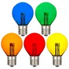 Novelty Lights Glass G30 Globe Hanging LED String Light Replacement Bulbs E12 Candelabra Base - image 3 of 4