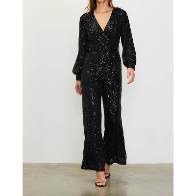 Women's Dream In Disco Jumpsuit - SKIES ARE BLUE