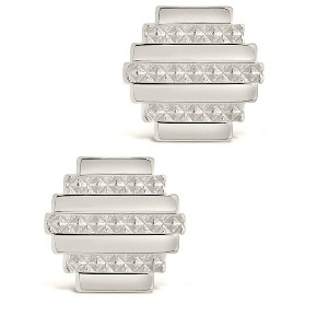 SHINE by Sterling Forever Sezia Studs - 1 of 4