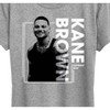 Women's - Kane Brown - Country Music Artist Portrait Short Sleeve Graphic T-Shirt - 2 of 4