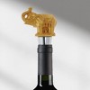 Unique Bargains Elephant Bottle Stopper Aluminum Alloy PTR Resin 4.06"x1.93"x0.83" 1 Pc - 2 of 3