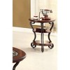 Traditional Style Side Table with Open Bottom Shelf, Ornate Scroll Leg Design, 2-Tier Living Room Accent Table - 4 of 4