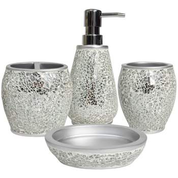 Glamour Bath Accessory Collection by Sweet Home Collection™