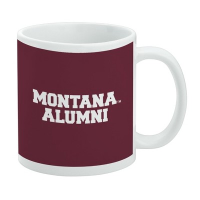 University of Montana Alumni Ceramic Coffee Mug Novelty Gift Mugs for Coffee Tea and Hot Drinks 11oz White