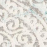 turquoise/ivory