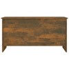 vidaXL Smoked Oak Coffee Table with Lift Top – 40.2 x 21.9 x 20.7 Inches – Modern, Rectangular Engineered Wood Living Room Furniture - 3 of 4