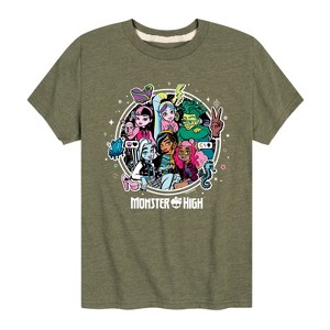 Boys' - Monster High - Toddler And Youth Short Sleeve Graphic T-Shirt Short Sleeve Graphic T-Shirt - 1 of 4