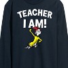 Men's - Dr. Seuss - Teacher I Am Sam I Am Long Sleeve Graphic T-Shirt - 2 of 4