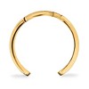 Black Bow Jewelry Sterling Silver 14k Yellow Gold Plated NHL Detroit Red Wings Toe Ring - 2 of 4