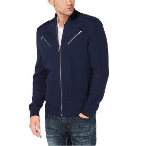 I.N.C International Concepts Mens Potion Cardigan Sweater, Blue, Small - 1 of 1