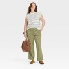 Women's Mid-Rise Straight Leg Relaxed Chino Pants - Universal Thread™ - 3 of 3