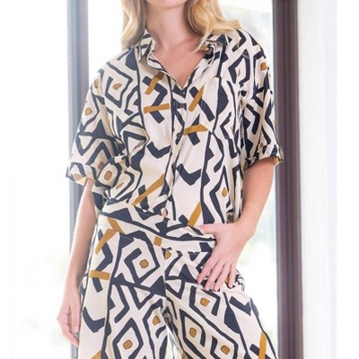 Women's Monifa Cotton Shirt - Cienna