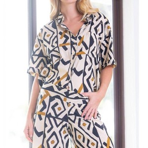 Women's Monifa Cotton Shirt - Cienna - 1 of 3