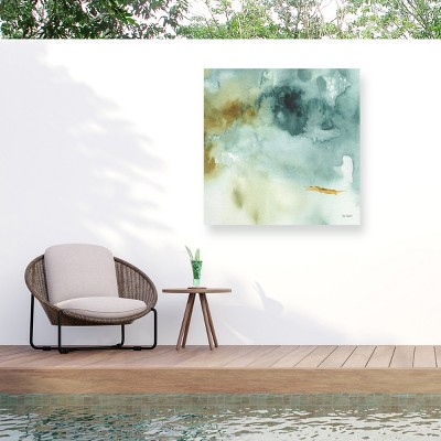 Lisa Audit My Greenhouse Abstract IV Outdoor Canvas Art