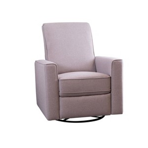Hermosa Swivel Glider Recliner Taupe - Abbyson Living, Soft Brown