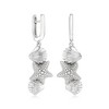 Ross-Simons Sterling Silver Seashell and Starfish Drop Earrings - 3 of 4