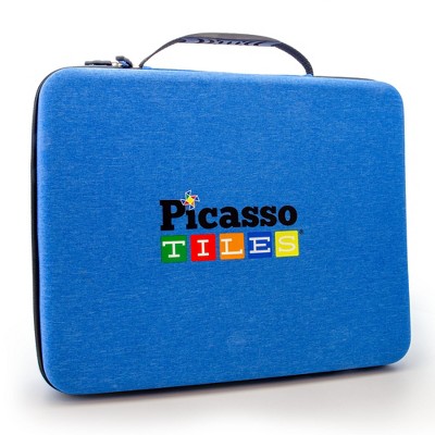 PICASSO-TILES Magnetic Tiles Storage Water Resistant Medium Toy Case