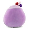 Squishmallows Breakfast Squad 8 Inch Plush | Vie The Berry Smoothie - 4 of 4