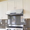 Cosmo COS-QS90 36 in. Haven Collection 500 CFM Ducted Under Cabinet Range Hood, Touch Controls, LED Lights, Stainless Steel - 2 of 4
