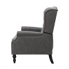 GDFStudio Dunham Contemporary Fabric Upholstered Tufted Oversized Push Back Recliner - 4 of 4