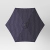 9' Round Outdoor Patio Market Umbrella with Faux Wood Pole - Threshold™ - 4 of 4