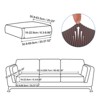 Unique Bargains Polyester Elastic Bottom Non-Slip Sofa Couch Cushion Cover 20"x20" - 2 of 4