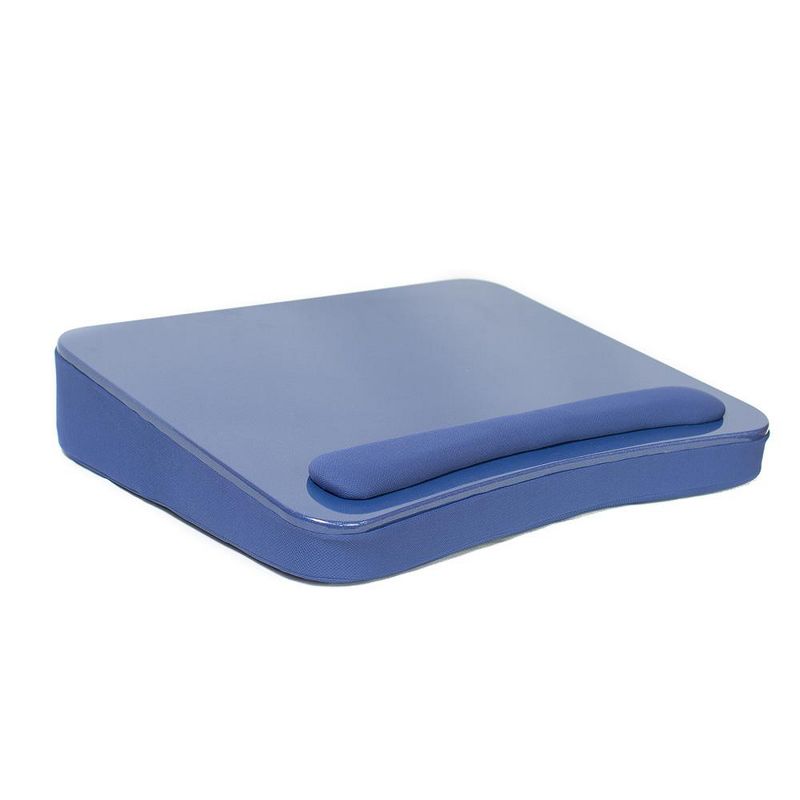 Sofia + Sam All Purpose Lap Desk Bed Table with Memory Foam - Blue, 1 of 6