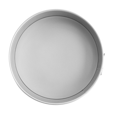 (1 pan dented around edge ) (2 pack)Nordic Ware 9 Carbon Steel Spring Form Pan Blue: Nonstick Cheesecake Pan, 9 Inch, Hand Wash, Oven-Safe, 5-Year Warranty
