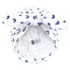Hudson Baby Infant Girls Turban Cotton Headwraps, Flowers And Strawberries, 0-24 Months - 4 of 4