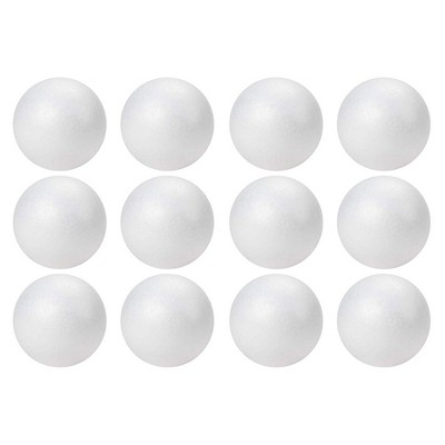 Juvale Foam Balls, Arts and Crafts Supplies (4 in, 12-Pack)