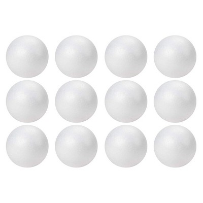 Juvale Foam Balls, Arts and Crafts Supplies (4 in, 12-Pack)