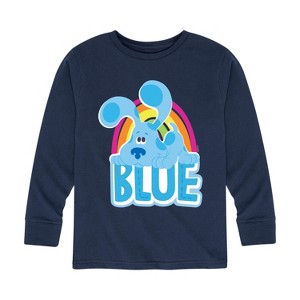 Boys' - Blue's Clues & You! - Blue Long Sleeve Graphic T-Shirt - 1 of 4