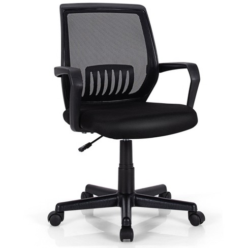 Mesh Back Swivel Office Chair - Medium Back Chair, Top Quality