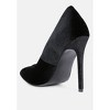 Janessa Velvet Stiletto Heel Pumps - image 3 of 4