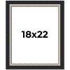 PosterPalooza | Embellished Black Picture Frame - UV Acrylic, Foam Board Backing, Hanging Hardware - 2 of 4