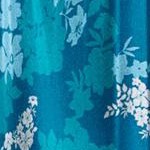 deep teal graphic bloom