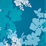 deep teal graphic bloom