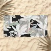 evamatise Leopards and Palms Rainbow Beach Towel - Deny Designs - 2 of 2