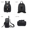 Generic Ladies Small Backpack Purse Fashion Daypacks Purse Shoulder Bag with Charm Tassel - 3 of 4