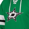 NHL Dallas Stars Men's Long Sleeve Hooded Sweatshirt with Lace - 2 of 3