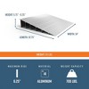 EX-ACCESS TRANSITIONS Portable Self Supporting Aluminum Modular Entry Threshold Ramp Ideal for Doorways and Raised Landings - 3 of 4