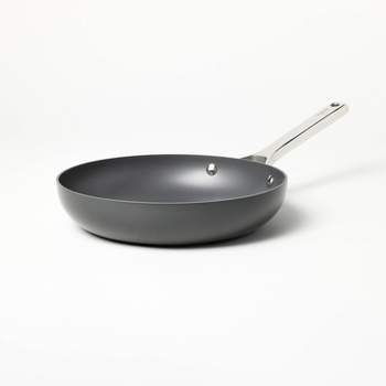 Oster Hawke 8 Inch Ceramic Nonstick Aluminum Frying Pan In Dark Blue :  Target