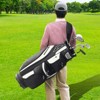 VEVOR Golf Cart Bag with 14 Way Organizer Divider Top, 36” 13 Pockets Premium Cart Bag, Golf Bags with Handles & Dust Cover & Detachable Straps - 2 of 4